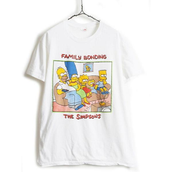 90s Usa製 大きいサイズ Xl シンプソンズ プリント 半袖 Tシャツ メンズ レディース 古着 90年代 キャラクター ホワイト アメキャラ N Myd17y21n11 Master Plan 通販 Yahoo ショッピング