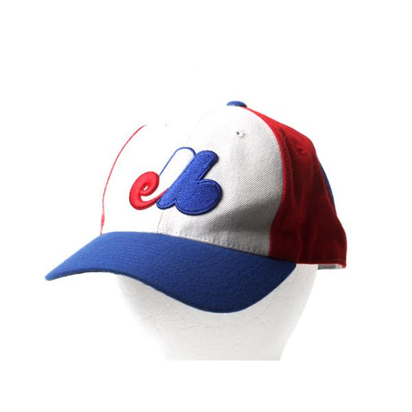 ■ MLB オフィシャル モントリオール エクスポズ ベースボール キャップ ( 73/4 L 程) AmeriacanNeedle メジャーリーグ  大リーグ 野球