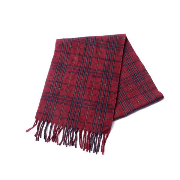 ディオール マフラー フリンジ 赤