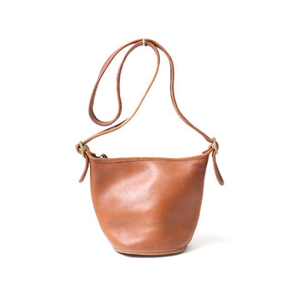 USA製 オールドコーチ □ COACH 本革 レザー ショルダーバッグ 茶