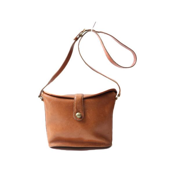 USA製 オールドコーチ □ COACH コーチ 本革 レザーショルダーバッグ