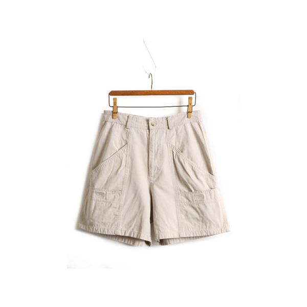 90s □ コロンビア コットン サファリ ショートパンツ ( 10 レディース