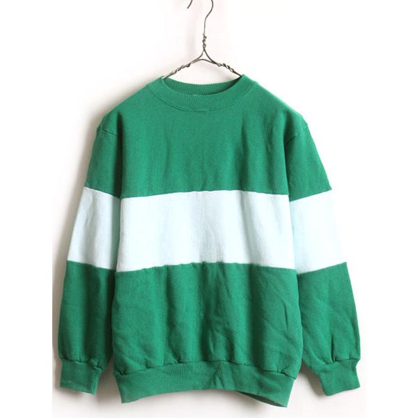 80s Usa製 ビンテージ Champion 2トーン 切替 スウェット トレーナー Xl 小さめ メンズ M 程 古着 80年代 チャンピオン 裏起毛 緑 白 S Mrd18y22n03 Master Plan 通販 Yahoo ショッピング