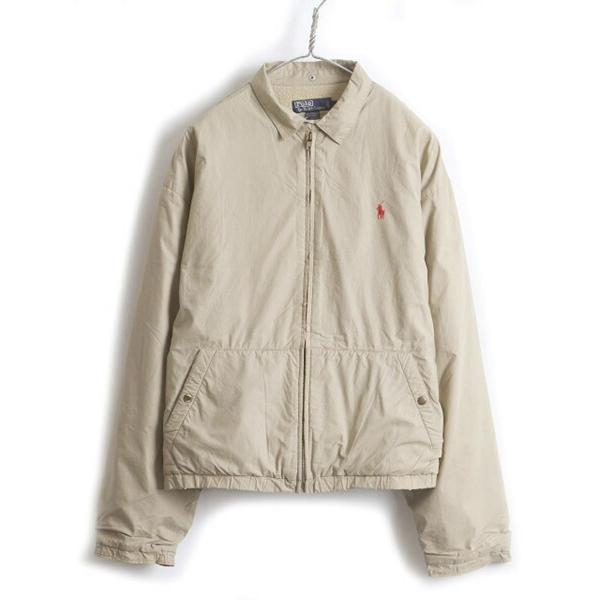 90's オールド □ POLO ポロ ラルフローレン 裏起毛 ライナー付き