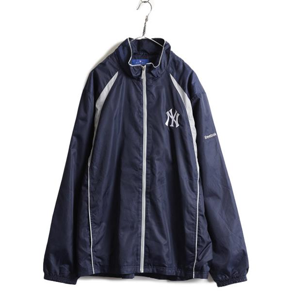 大きいサイズ XL □ リーボック MLB NY ヤンキース ナイロン