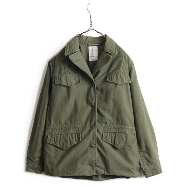 70s □ 75年製 米軍実物 US ARMY フィールド ジャケット ( 12R