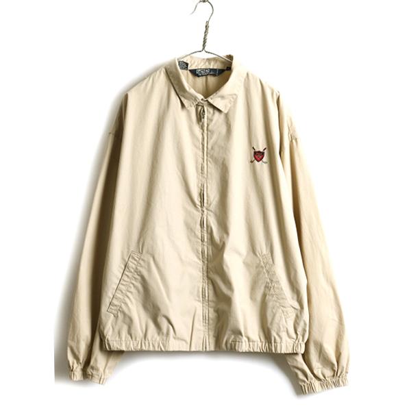 90s 初期 大きいサイズ XXL POLO GOLF ポロ ゴルフ ラルフローレン スイングトップ ジャケット メンズ 古着 90年代 カーキ ブルゾン :s-spd08y21n01:Master Plan 通販 90s 90年代 コットンスイングトップ アメカジ 古着