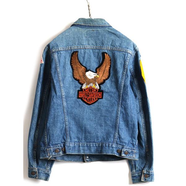 90's USA製 ■ Levis リーバイス 70506 0214 ワッペン付き デニム ジャケット ( 40 メンズ M 程) 古着 70505  ジージャン 4th Harley 星条旗 :s-spd10y21n01:Master Plan - 通販 - Yahoo!ショッピング