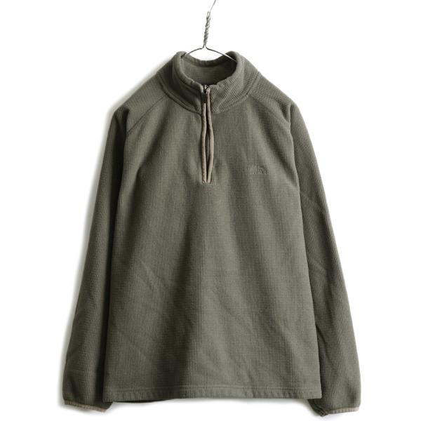 □ ノースフェイス プルオーバー ワッフル フリース ジャケット