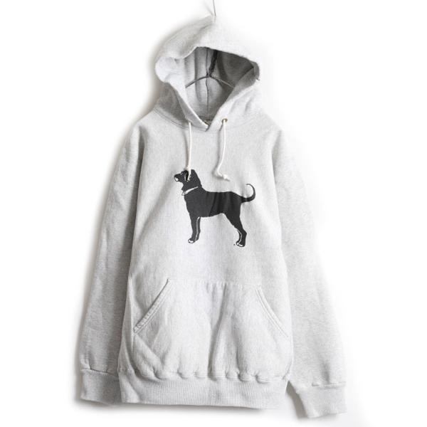 90s USA製 大きいサイズ XL □ The Black Dog ドッグ プリント