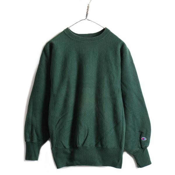 目無し 90s USA製 □ チャンピオン リバースウィーブ スウェット