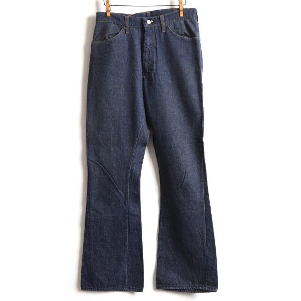 濃紺 70s ビンテージ ☆ JCペニー ランチクラフト フレア デニム