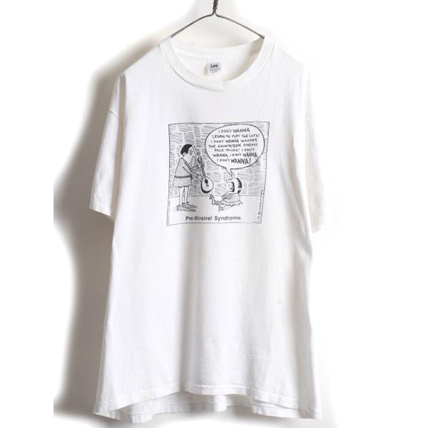 90s USA製 大きいサイズ XL ☆ JOHN BAYNHAM ジョーク メッセージ