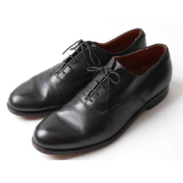 USA製 □ ALDEN オールデン 932 本革 レザー プレーントゥ シューズ 10 