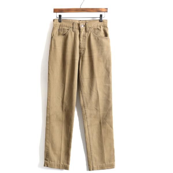 60s 70s USA製 ☆ リーバイス 518 BIG E ホップサック パンツ ( メンズ