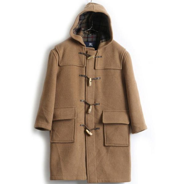 希少サイズ Xs イングランド製 Burberry バーバリー 裏地 チェック メルトン ウール ダッフル コート メンズ 男性 古着 ブラウン 茶 Wja2103 Master Plan 通販 Yahoo ショッピング