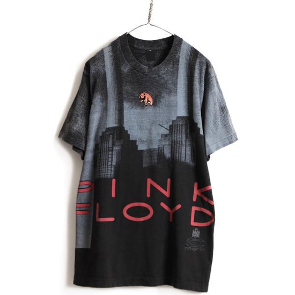 90s ☆ PINK FLOYD ANIMALS Balzout デザイン オーバー プリント 半袖
