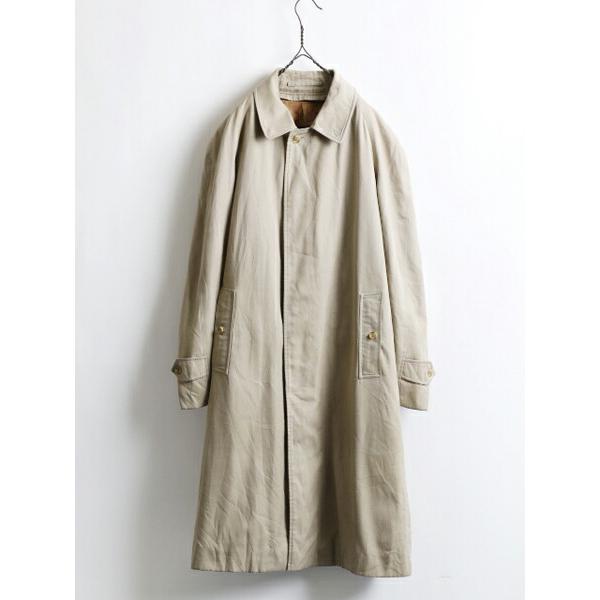 90 S Burberrys バーバリー ステンカラー コート メンズ 男性 50r 90年代 ロングコート ビンテージ アウター ベージュ 無地 古着 Wnv Master Plan 通販 Yahoo ショッピング