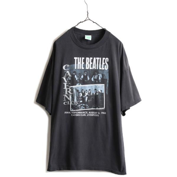 00s オールド ☆ ビートルズ フォト プリント 半袖 Tシャツ ( メンズ