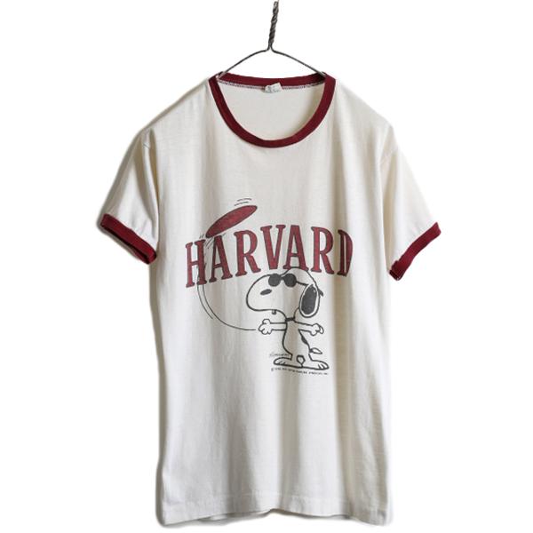 売り切り御免！】 PEANUTS スヌーピー 70's ビンテージ プリントT