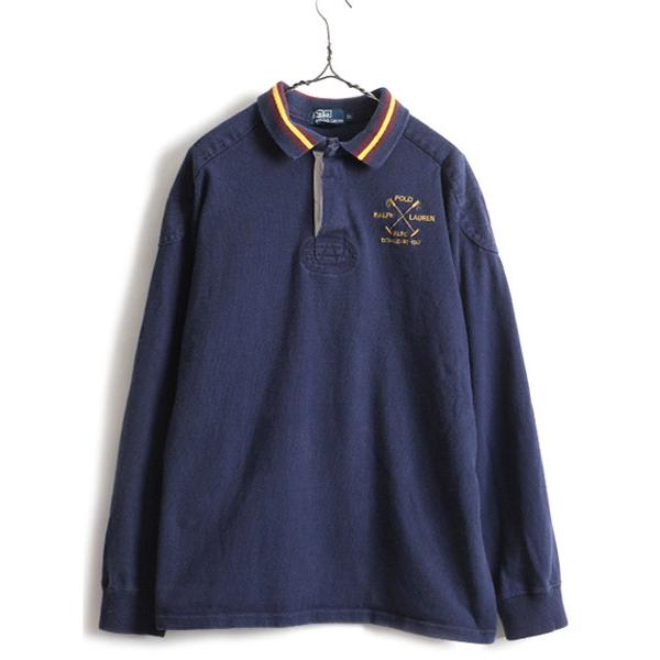 90s 大きいサイズ XL □ POLO ポロ ラルフローレン 肩 キルティング