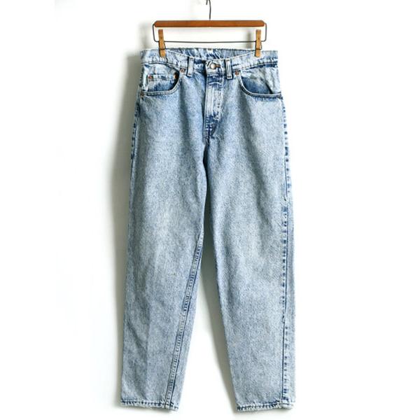 90s USA製 ■ リーバイス 550 ケミカルウォッシュ テーパード デニム パンツ ( メンズ 32 30 ) 古着 Levis ジーンズ リラックス フィット 90s USA製 ■ リーバイス 550 ケミカルウォッシュ テーパード デニム パンツ ( メンズ 32 30 ) 古着 Levis ジーンズ リラックス フィット