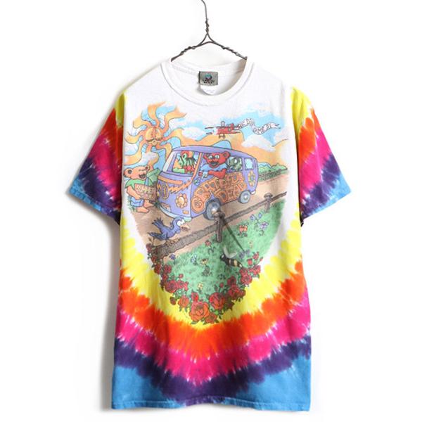 00s □ 94年 モデル LIQUID BLUE グレイトフルデッド タイダイ 両面