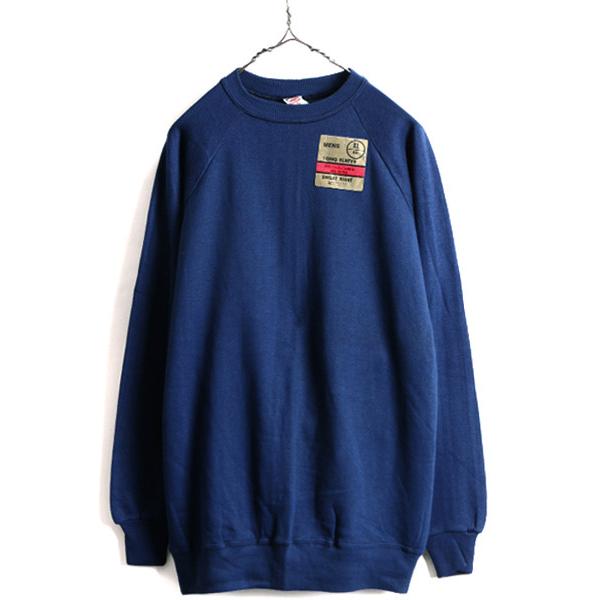 デッドストック 70s USA製 □ SPORTWEAR 無地 スウェット メンズ XL