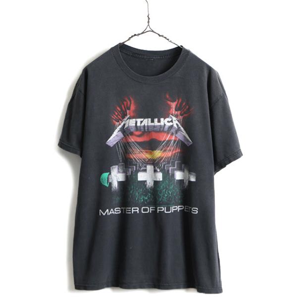 人気 黒 ■ METALLICA メタリカ オフィシャル 両面 プリント 半袖 Tシャツ ( メンズ M 程) 古着 ロックT バンドT バンT  Master of Puppets :x-spd08y22n07:Master Plan - 通販 - Yahoo!ショッピング