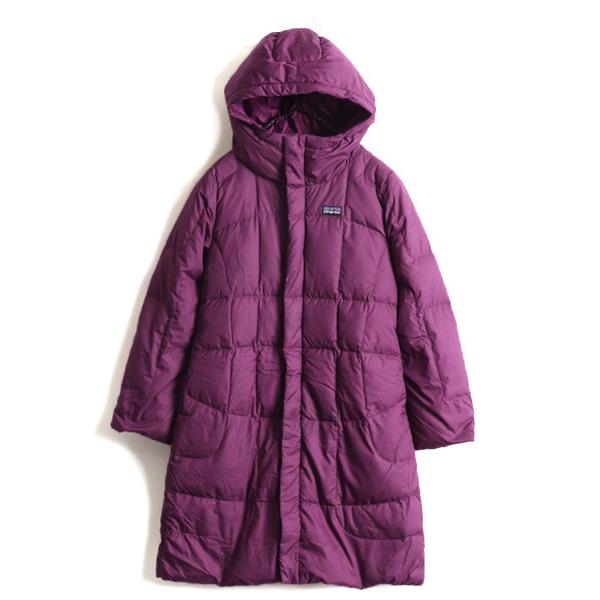 ガールズ M 140cm 程□ 12年製 パタゴニア ダウン コート / キッズ  
