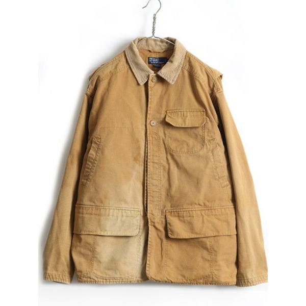 2021A/W新作☆送料無料】 古着 vintage コーデュロイ切替 ハンティング