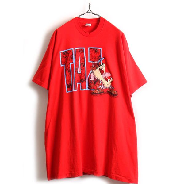 90s USA製 大きいサイズ XXXL □ ワーナー タズマニアンデビル