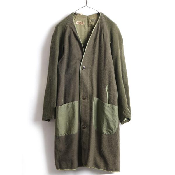 50s 希少サイズ SMALL □ 55年製 米軍実物 US ARMY ウール ライナー