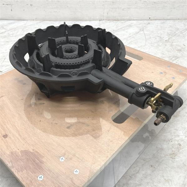 鋳物コンロ LPガス W325×D505×H130mm プロパンガス 中古 業務用 厨房用