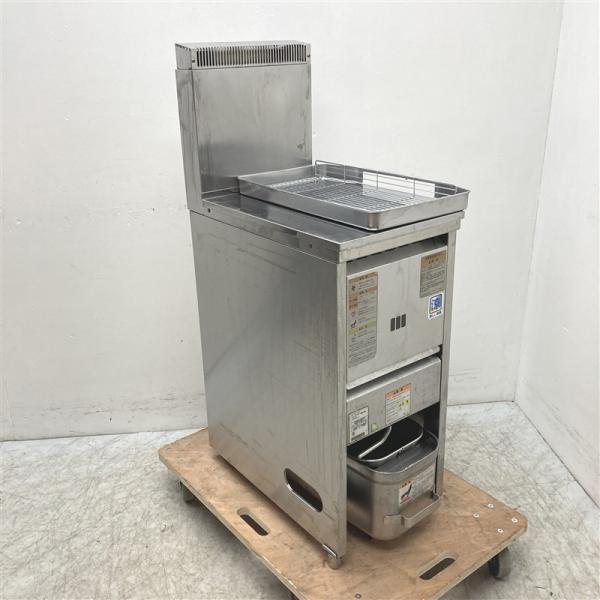 タニコー ガスフライヤー LPガス NB-TGFL-C35 W350×D600×H800(BG1160)mm 中古 業務用 プロパンガス 【FI1701】