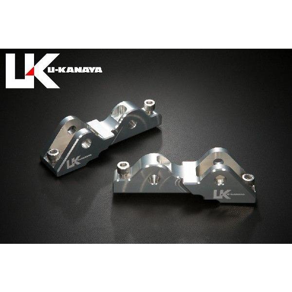 すずなU-KANAYA ユーカナヤ ローダウンリンク ZRX1200ダエグ U-KANAYA ユーカナヤ アルミローダウンリンク シルバー KAWASAKI