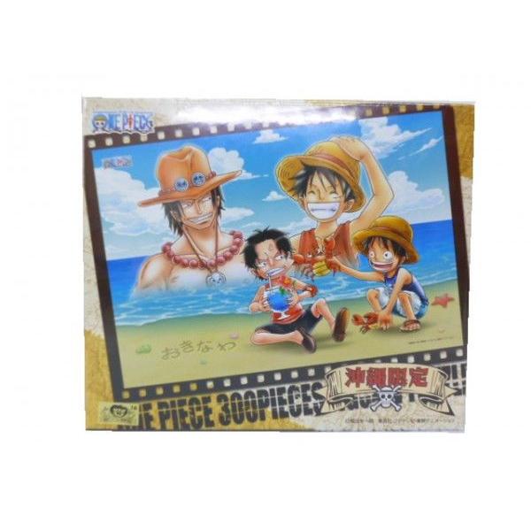 沖縄限定ワンピース 300ピース パズル エース ルフィ 沖縄の砂浜で 沖縄石垣島のお土産屋 ヤフー店 通販 Yahoo ショッピング