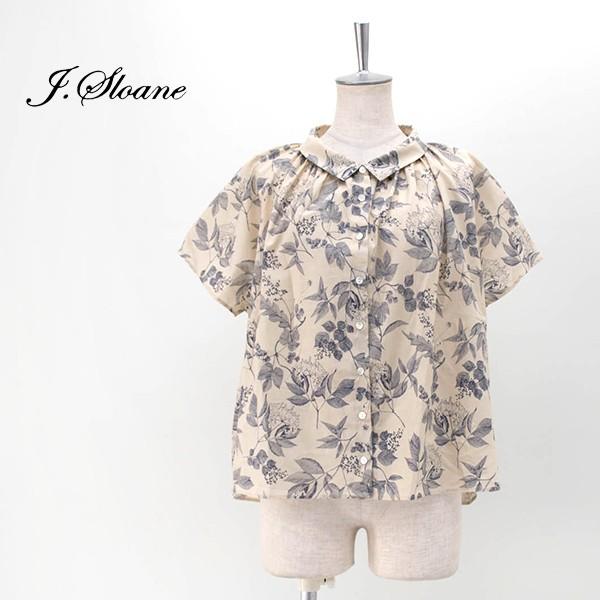 Soldout J Sloane ジェイスローアン レディース プリントブラウス Sh ss ユナイテッドオーク 通販 Yahoo ショッピング