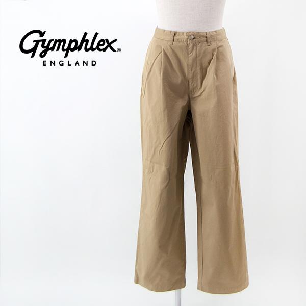 Gymphlex ジムフレックス メンズ 2タック イージーパンツ(GY-E0123HDC