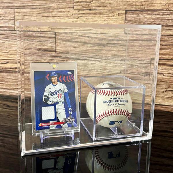 【直送】 大谷翔平試合実使用ボール＆レリックカードセット 大谷翔平選手 出場試合 実使用球 2025 Topps AllStar Stitches オールスター ユニフォーム片