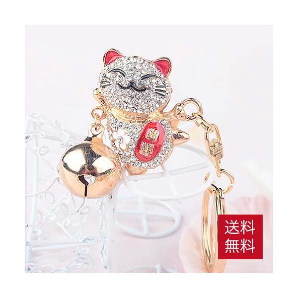 ラインストーン キーホルダー キャット 猫 ジュエリー 宝石 可愛い キラキラ かわいい ダイヤモンド キャラクター キーフォルダー 小物 キー KEY アクセサリー