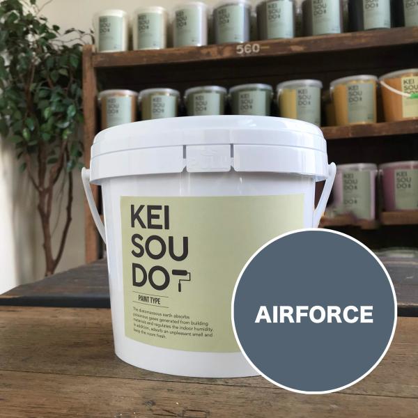 珪藻土 塗料 壁材 ペイント材 KEISOUDO PAINT 1.5kg【AIRFORCE】