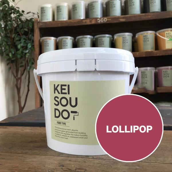 珪藻土 塗料 壁材 ペイント材 KEISOUDO PAINT 1.5kg【LOLLIPOP】