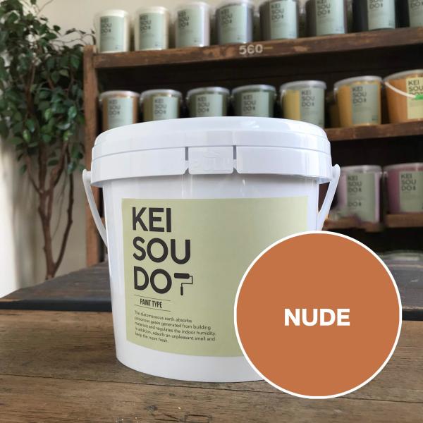 珪藻土 塗料 壁材 ペイント材 KEISOUDO PAINT 1.5kg【NUDE】