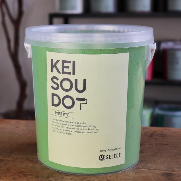 珪藻土 塗料 壁材 内装 内壁 ペイント材 DIY U-SELECT KEISOUDO PAINT 4kg【PLANTER】