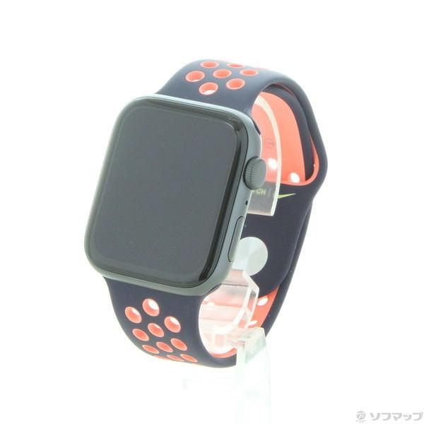 中古 Apple アップル Apple Watch Se Nike Gps 44mm スペースグレイアルミニウムケース ブルーブラック ブライトマンゴーnikeスポーツバンド 287 Ud ソフマップ中古専門ヤフー店 通販 Yahoo ショッピング