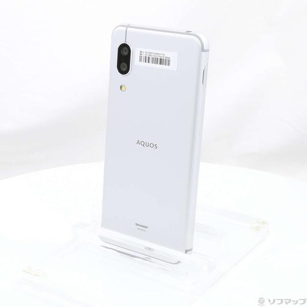 中古 Sharp シャープ Aquos Sense3 64gb シルバーホワイト Sh M12 Simフリー 368 Ud スマホ ソフマップ中古専門ヤフー店 通販 Yahoo ショッピング