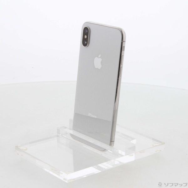 中古〕Apple(アップル) iPhoneX 256GB シルバー MQC22J／A SIMフリー