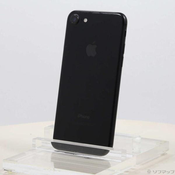 〔中古〕Apple(アップル) iPhone7 128GB ブラック MNCK2J／A SIMフリー〔276-ud〕