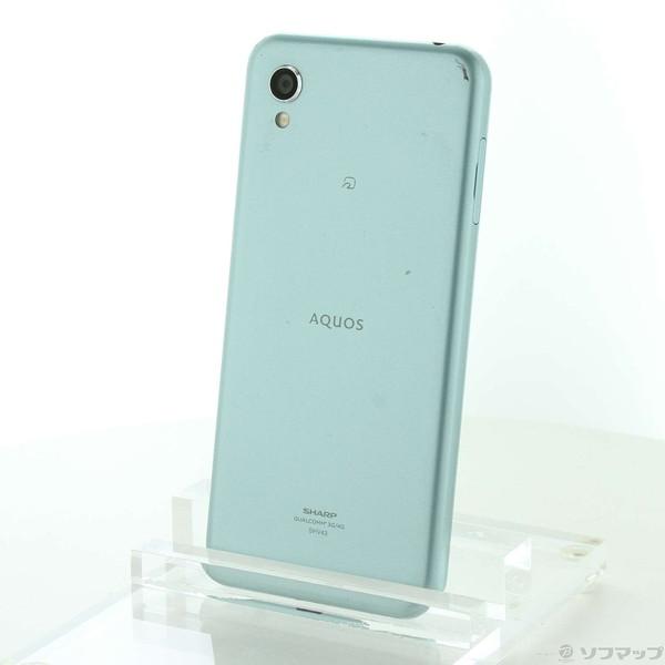 中古〕SHARP(シャープ) AQUOS sense2 32GB アイスグリーン SHV43 G au